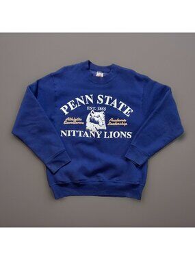 Vintage Penn State Nittany Lions Crewneck Medium 1990s USA Academics Football